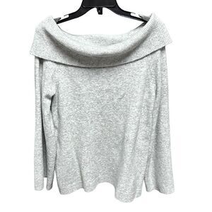 Gray Women’s Bell Sleeve Cowl Neck Sweater Size Medium